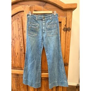 Vintage 70’s High Rise Bell Bottom Jeans